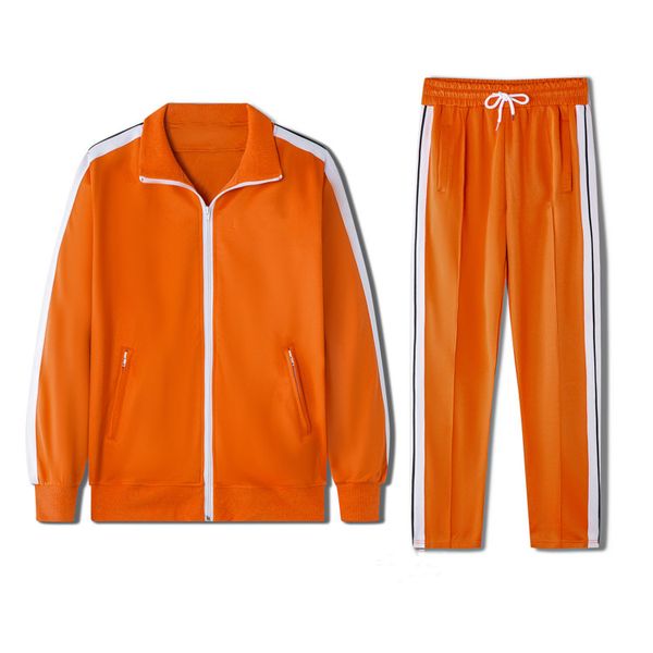 new jacket set sportswear couples lapel shirt jogging wear webbing reflective design suit orange, Black;blue
new jacket set sportswear couples lapel shirt jogging wear webbing reflective design suit orange, Black;blue