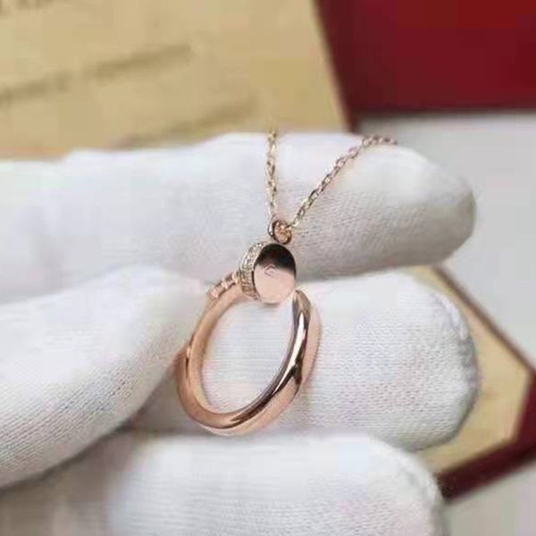 designer pendant necklaces brand jewelry for women fashion trendy geometric nails titanium necklace birthday gift luxury classic pendants lo, Silver
designer pendant necklaces brand jewelry for women fashion trendy geometric nails titanium necklace birthday gift luxury classic pendants lo, Silver