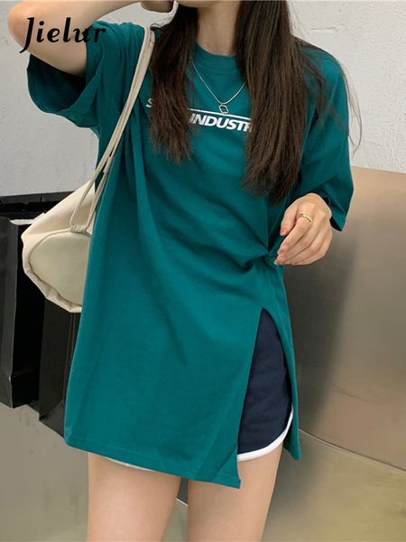 jielur split cool tshirt women loose black white green woman tshirts oneck short sleeve chic letters t shirt female mxl 220615
jielur split cool tshirt women loose black white green woman tshirts oneck short sleeve chic letters t shirt female mxl 220615