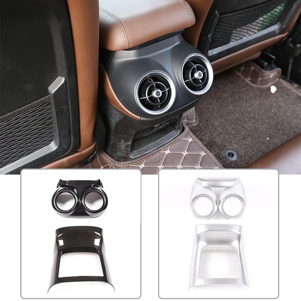 for alfa romeo stelvio 2017-2020 abs carbon fiber matt silver car accessories rear exhaust vent decorative frame car accessories
for alfa romeo stelvio 2017-2020 abs carbon fiber matt silver car accessories rear exhaust vent decorative frame car accessories