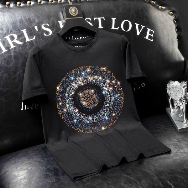 men's t-shirts designer short sleeved 2022 new trend diamond casual fashion half thin t-shirt large bottomed shirt bftn, White;black
men's t-shirts designer short sleeved 2022 new trend diamond casual fashion half thin t-shirt large bottomed shirt bftn, White;black