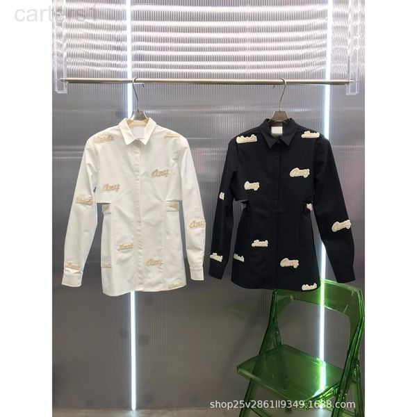 women's polos designer chaopai series 22 early spring new theme zhangzi waist opening design lapel medium and long shirt jbne, White
women's polos designer chaopai series 22 early spring new theme zhangzi waist opening design lapel medium and long shirt jbne, White