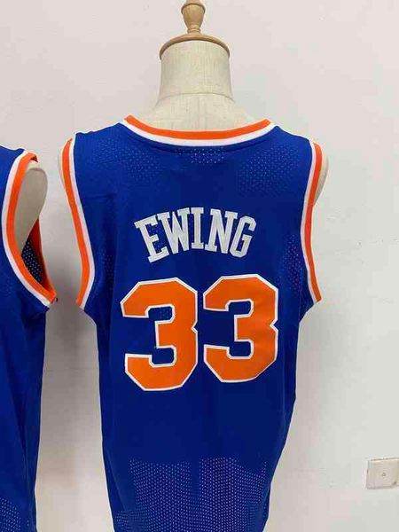 school ewing high vtg men's patric basketball jersey all stitched blue color s-2xl quality, Black
school ewing high vtg men's patric basketball jersey all stitched blue color s-2xl quality, Black