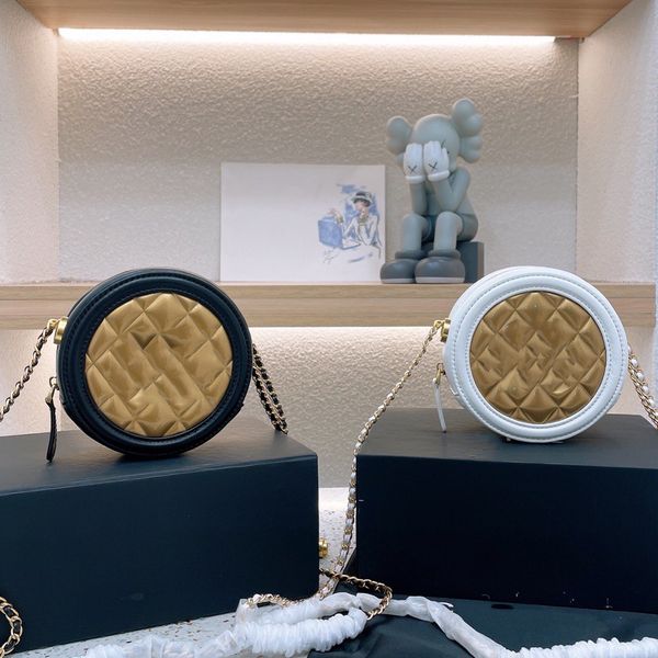 classic women round vanity bags quilted leather calfskin matelasse gold foil chain crossbody bag lady cosmetic luxury designer circle should
classic women round vanity bags quilted leather calfskin matelasse gold foil chain crossbody bag lady cosmetic luxury designer circle should