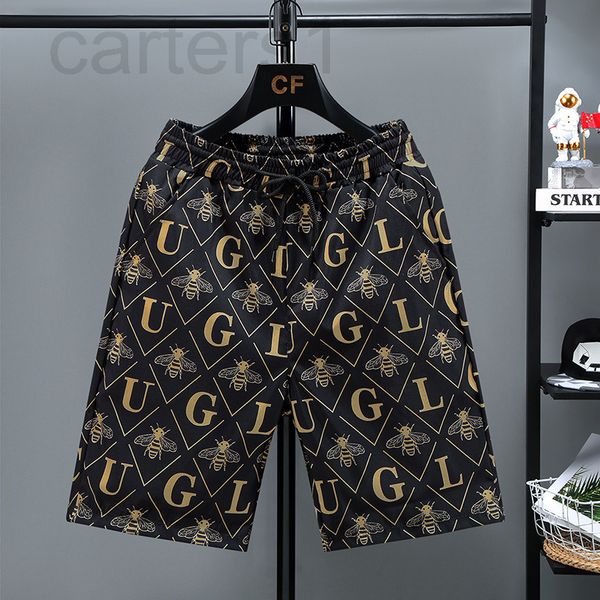 men's pants designer 2022 summer new trend handsome loose straight shorts men's fashion brand ice silk five point wear beach pants, Black
men's pants designer 2022 summer new trend handsome loose straight shorts men's fashion brand ice silk five point wear beach pants, Black