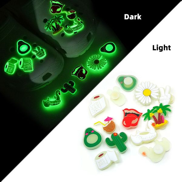 avocado plant series mouth shape luminous croc shoe charms buckles glow in the dark shoe decorations accessories fluorescent clog button fit, White;pink
avocado plant series mouth shape luminous croc shoe charms buckles glow in the dark shoe decorations accessories fluorescent clog button fit, White;pink