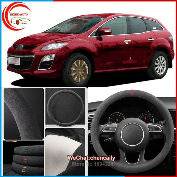for mazda cx-7 black alcantara car steering wheel cover all seasons suede case
for mazda cx-7 black alcantara car steering wheel cover all seasons suede case