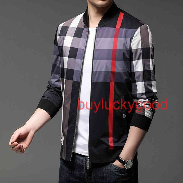 good brand coat men's autumn and winter new trend fashion slim fit lattice zipper straight casual stand collar vitality jacket, Black;brown
good brand coat men's autumn and winter new trend fashion slim fit lattice zipper straight casual stand collar vitality jacket, Black;brown