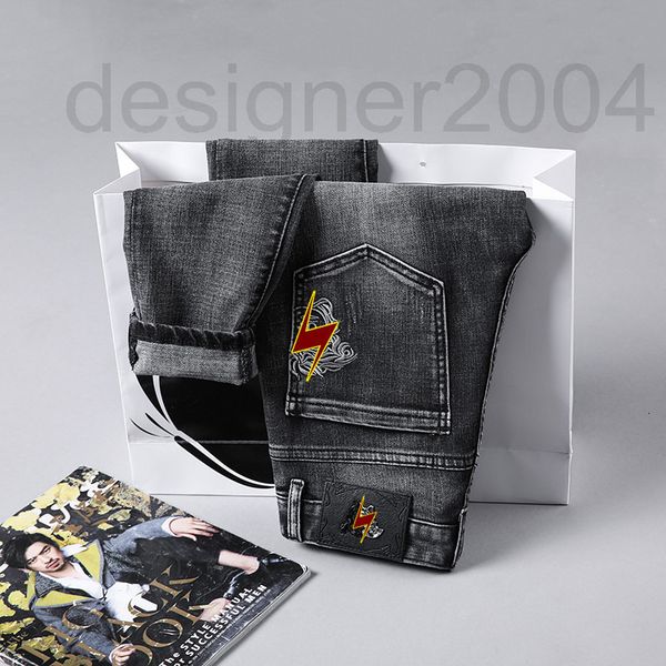 men's jeans designer jeans men's spring / summer 2021 trendy brand new personalized embroidery slim fit small straight tube byxm, Blue
men's jeans designer jeans men's spring / summer 2021 trendy brand new personalized embroidery slim fit small straight tube byxm, Blue