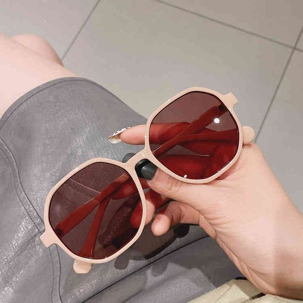 sunglass women's fashion anti uv street p big face show thin advanced sunglass 2021 new, White;black
sunglass women's fashion anti uv street p big face show thin advanced sunglass 2021 new, White;black