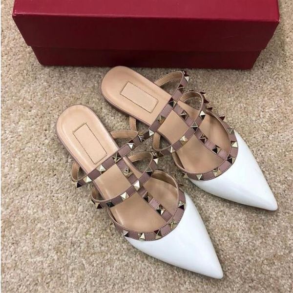women 2020 flat shoes luxury sandals loafer summer genuine leather shoes flat rivets shoes brands slippers 2020design251w, Black
women 2020 flat shoes luxury sandals loafer summer genuine leather shoes flat rivets shoes brands slippers 2020design251w, Black