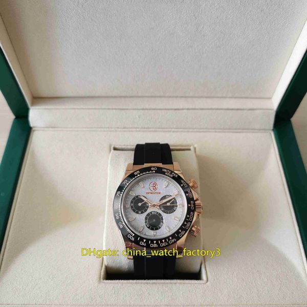 with box papers mens watch cal.4130 7750 movement 40mm cosmograph 116519 116519ln 18k rose gold watches chronograph workin mechanical automa, Slivery;brown
with box papers mens watch cal.4130 7750 movement 40mm cosmograph 116519 116519ln 18k rose gold watches chronograph workin mechanical automa, Slivery;brown