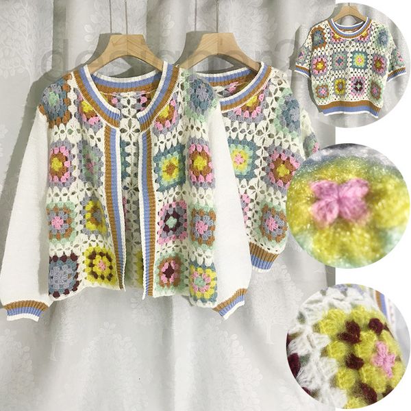 women's sweaters designer 2021 autumn new women's wear long sleeve contrast jacquard embroidery hollowed out loose knit cardigan c, White;black
women's sweaters designer 2021 autumn new women's wear long sleeve contrast jacquard embroidery hollowed out loose knit cardigan c, White;black
