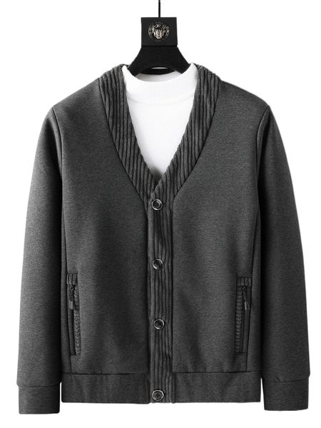 men zip pocket jacket without pullover r7an#, Black;brown
men zip pocket jacket without pullover r7an#, Black;brown