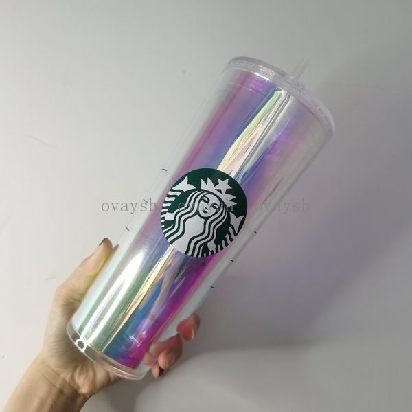 2022 24oz/710ml starbucks tumblers cup double plastic straw cups with large capacity coffee cups gift mug
2022 24oz/710ml starbucks tumblers cup double plastic straw cups with large capacity coffee cups gift mug