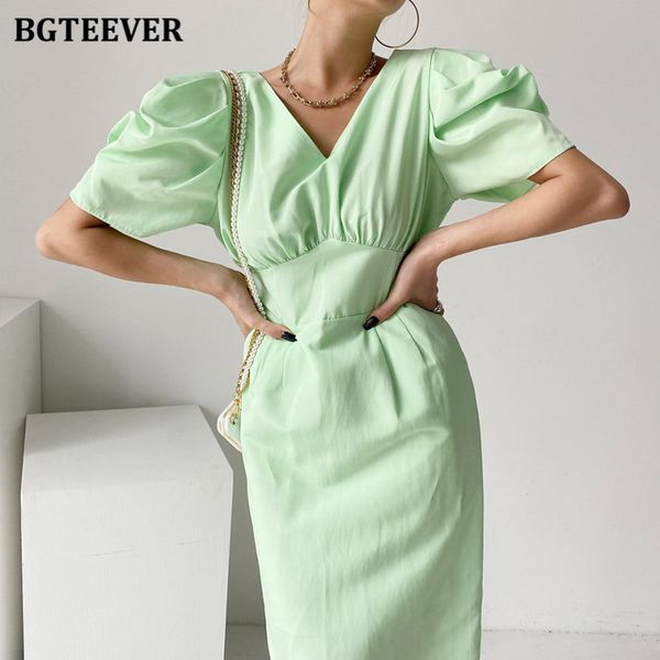 vintage v-neck summer women dress 2021 high waist bodycon dresses for women puff sleeve midi vestidos femme, Black;gray
vintage v-neck summer women dress 2021 high waist bodycon dresses for women puff sleeve midi vestidos femme, Black;gray