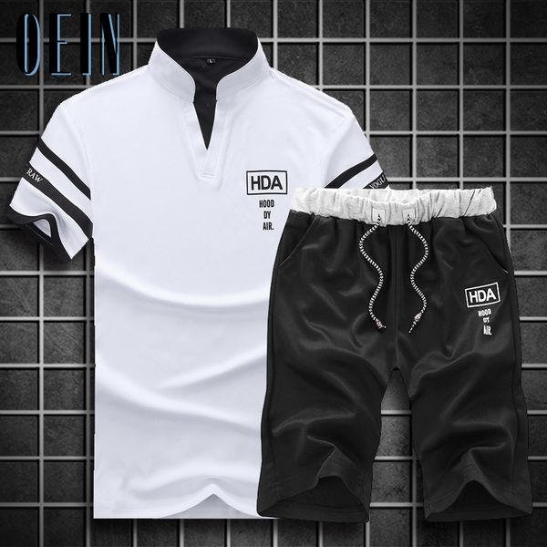 casual suit men summer tracksuits sets brand clothing stand collars polo streetwear tees+shorts fashion mens sets 220408, Gray
casual suit men summer tracksuits sets brand clothing stand collars polo streetwear tees+shorts fashion mens sets 220408, Gray