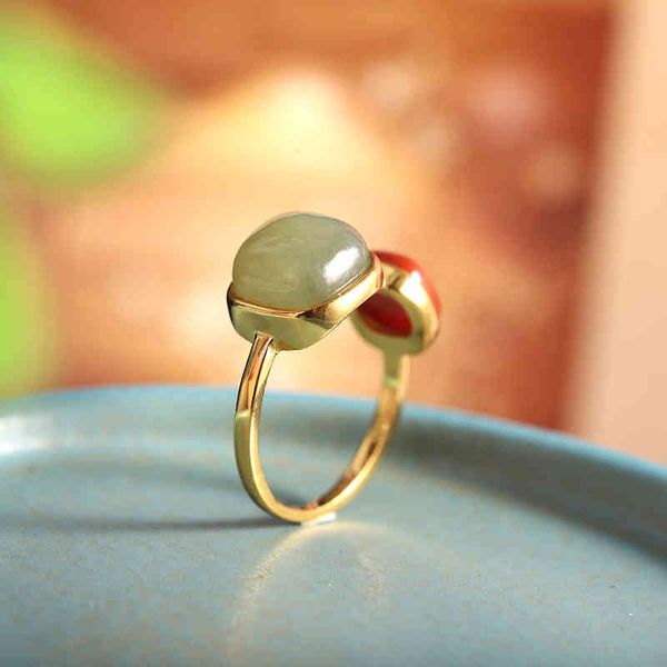 character silver s925 an yunan red agate fashion simple opening women's ring product
character silver s925 an yunan red agate fashion simple opening women's ring product