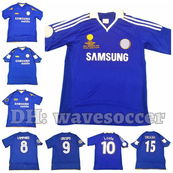 05 06 07 08 soccer jerseys retro maillot classic vintage camisetas football shirts uniforms men home ucl final lampard zchels crespo cole dr, Black;yellow
05 06 07 08 soccer jerseys retro maillot classic vintage camisetas football shirts uniforms men home ucl final lampard zchels crespo cole dr, Black;yellow