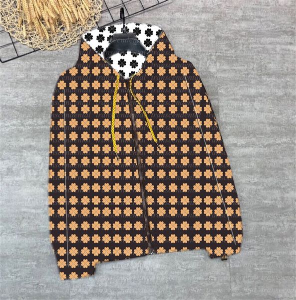 men's jackets monogram printed hooded double-sided reverse polyester fiber jacket men hoodie zipper outfit overcoat, Black;brown
men's jackets monogram printed hooded double-sided reverse polyester fiber jacket men hoodie zipper outfit overcoat, Black;brown