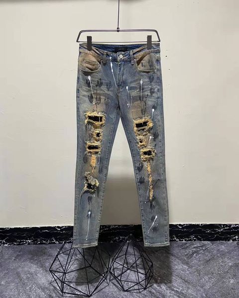 2022 mens jeans designer jeans motorcycle flare star jean for rip man true brand hip hop denim pant rock skinny slim ripped hole letter revi, Blue
2022 mens jeans designer jeans motorcycle flare star jean for rip man true brand hip hop denim pant rock skinny slim ripped hole letter revi, Blue