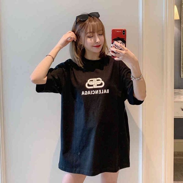 2022 designer bal t shirt spring and summer lock double b family short sleeve t-shirt women's classic round neck cotton men's loos, White;black
2022 designer bal t shirt spring and summer lock double b family short sleeve t-shirt women's classic round neck cotton men's loos, White;black