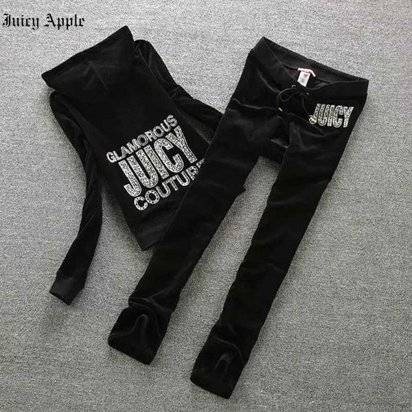 juicy apple 2 piece set 2023 fashion women tracksuits long sleeve zipper hooded loose running clothes casual velvet trackpants, Gray
juicy apple 2 piece set 2023 fashion women tracksuits long sleeve zipper hooded loose running clothes casual velvet trackpants, Gray