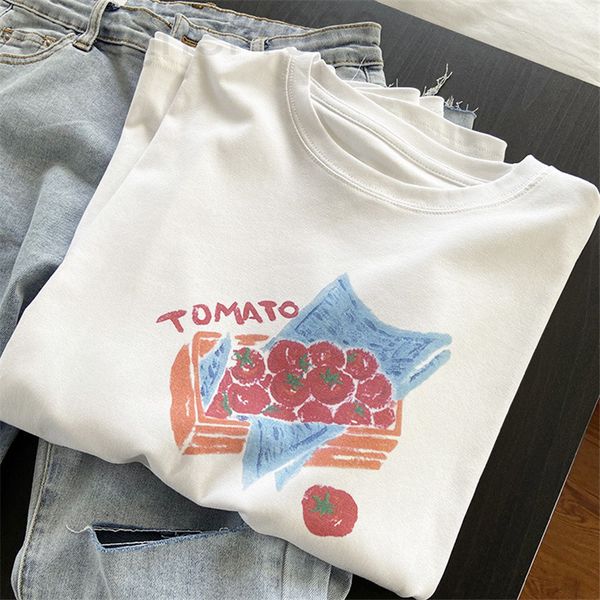 women's t-shirt designer korean loose women's 200g cotton t-shirt printed short sleeve spring and summer new cute round neck fashi, White
women's t-shirt designer korean loose women's 200g cotton t-shirt printed short sleeve spring and summer new cute round neck fashi, White