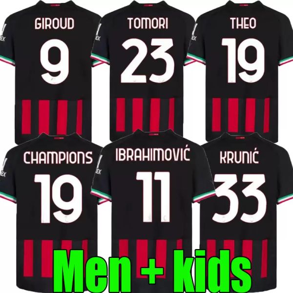 21 22 23 giroud home soccer jersey ibrahimovic kessie football shirt 2021 2022 home away tonali rebic theo brahim r.leao lazetic fourth 4th, Black;yellow
21 22 23 giroud home soccer jersey ibrahimovic kessie football shirt 2021 2022 home away tonali rebic theo brahim r.leao lazetic fourth 4th, Black;yellow