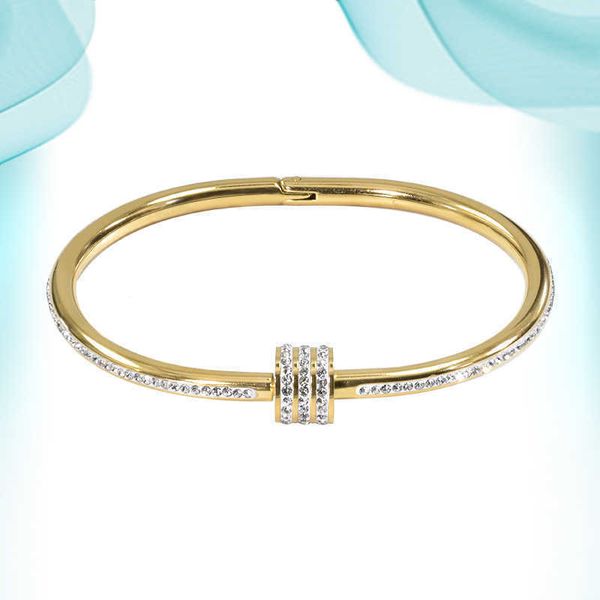 three layer mud drill, stainless steel bracelet, shiny, elegant, simple style, wholesale, Golden;silver
three layer mud drill, stainless steel bracelet, shiny, elegant, simple style, wholesale, Golden;silver