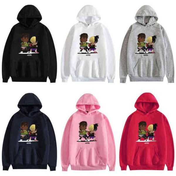 hoodies hand juice wrld cartoon printing men's and women's loose sweater hoodie, Black
hoodies hand juice wrld cartoon printing men's and women's loose sweater hoodie, Black