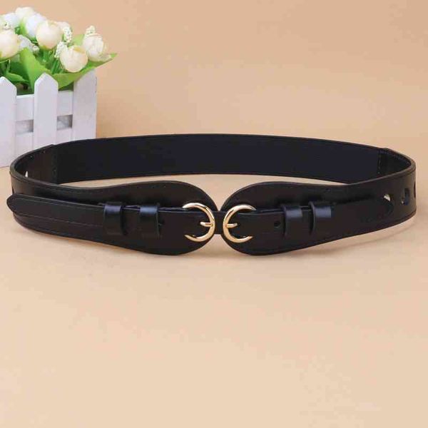 belts cut out fashion belt women's decorative leather double pin buckle with coat sweater wide waistband skirt wjti, Black;brown
belts cut out fashion belt women's decorative leather double pin buckle with coat sweater wide waistband skirt wjti, Black;brown