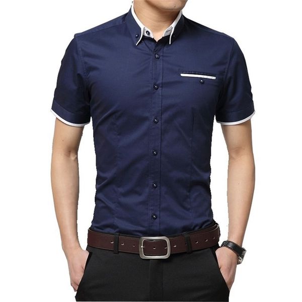 tfetters new arrival brand men s summer business shirt short sleeves turn down collar casual shirt shirt men shirts big size 5xl lj200925, White;black
tfetters new arrival brand men s summer business shirt short sleeves turn down collar casual shirt shirt men shirts big size 5xl lj200925, White;black