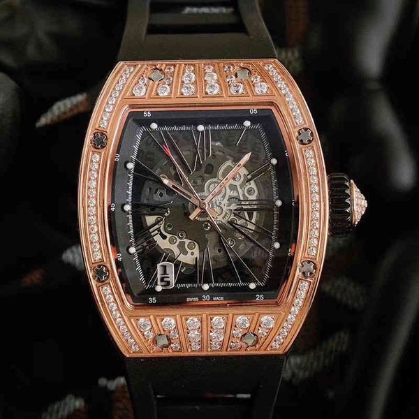 luxury mens mechanical watch richa milles business leisure rm010 automatic mei gold case tape trend swiss movement wristwatches, Slivery;brown
luxury mens mechanical watch richa milles business leisure rm010 automatic mei gold case tape trend swiss movement wristwatches, Slivery;brown