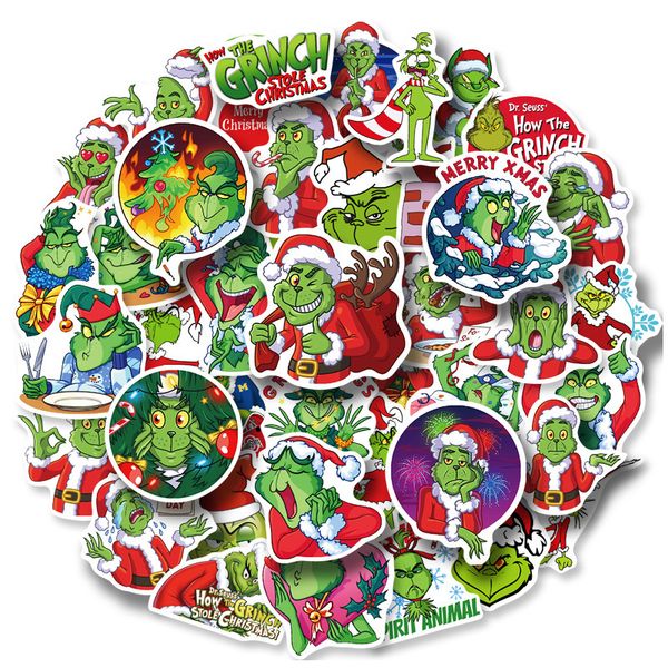 new 50pcs grizzly grinch christmas animated graffiti stickers lapskateboard luggage guitar cool classic kids toys sticker decals
new 50pcs grizzly grinch christmas animated graffiti stickers lapskateboard luggage guitar cool classic kids toys sticker decals