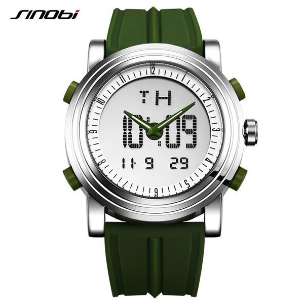 2022 sinobi universal watch creative double display luminous cool sports silicone tape student gift, Slivery;brown
2022 sinobi universal watch creative double display luminous cool sports silicone tape student gift, Slivery;brown