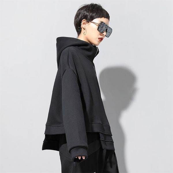 xitao black women sweatshirt fashion hooded collar irregular pleated elegant small fresh casual minority sweatshirt dmy1615 201203
xitao black women sweatshirt fashion hooded collar irregular pleated elegant small fresh casual minority sweatshirt dmy1615 201203