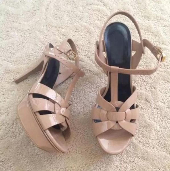 summer shoes woman tribute sandals patent soft leather platform sandals women designer shoess t-strap high heels lady shoe pumps, Black
summer shoes woman tribute sandals patent soft leather platform sandals women designer shoess t-strap high heels lady shoe pumps, Black