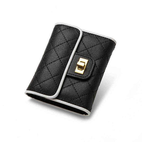 women's purse card bag leather caviar grain leather lingge multi card organ mini zero purse pure 220712, Red;black
women's purse card bag leather caviar grain leather lingge multi card organ mini zero purse pure 220712, Red;black