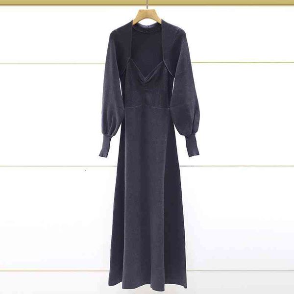 casual dresses fadan s family autumn and winter women's clothing gentle temperament v-neck romantic lantern sleeve dress, Black;gray
casual dresses fadan s family autumn and winter women's clothing gentle temperament v-neck romantic lantern sleeve dress, Black;gray