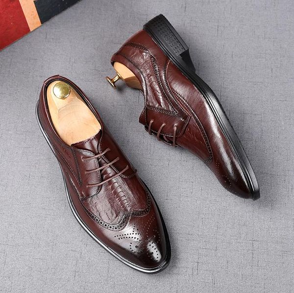classics fashion leisure wedding shoes men lace-up pointed toe formal dress shoes spring autumm casual solid oxfords shoe size: eu39-44, Black
classics fashion leisure wedding shoes men lace-up pointed toe formal dress shoes spring autumm casual solid oxfords shoe size: eu39-44, Black