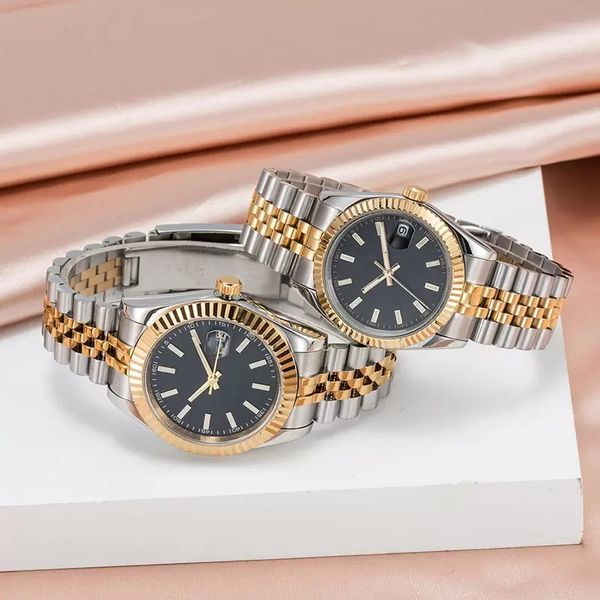 lovers watch automatic watches lady dress full stainless steel sapphire waterproof luminous watches couples style for u1 wristwatches montre, Slivery;brown
lovers watch automatic watches lady dress full stainless steel sapphire waterproof luminous watches couples style for u1 wristwatches montre, Slivery;brown