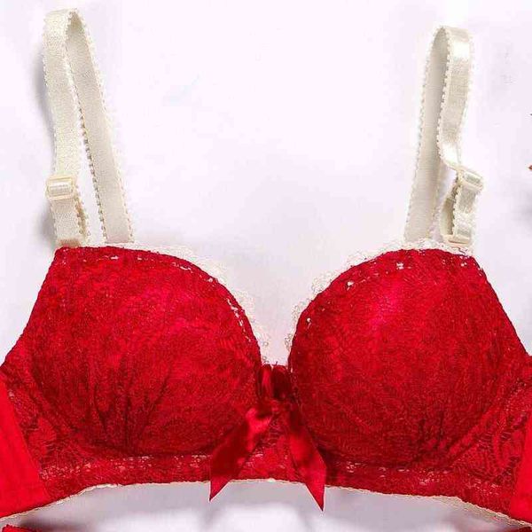 women seamless bra no thread new lace push up underwear girls dents breathable thin cup 5 colors bras fashion soft beauty l220726, Red;black
women seamless bra no thread new lace push up underwear girls dents breathable thin cup 5 colors bras fashion soft beauty l220726, Red;black