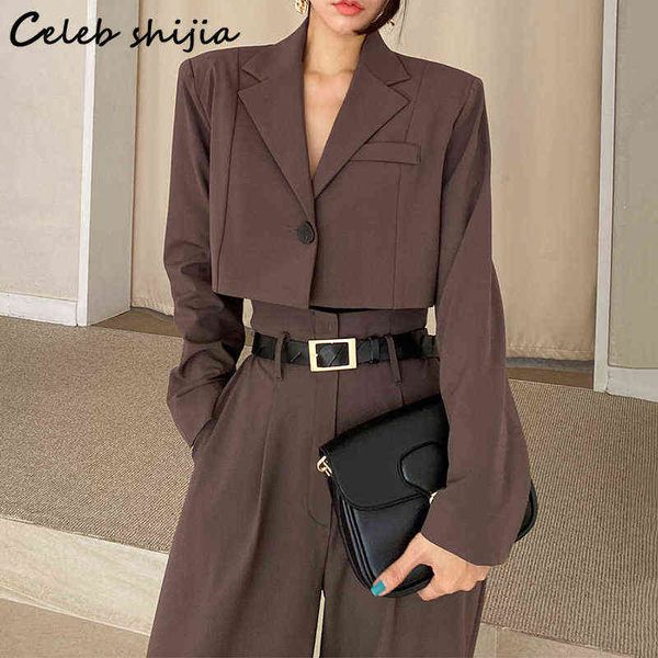 2022 autumn loose blazers high waisted pants women chic piece sets streetwear korean long sleeve pant suits business fall t220729, Gray
2022 autumn loose blazers high waisted pants women chic piece sets streetwear korean long sleeve pant suits business fall t220729, Gray
