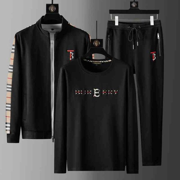 men's tracksuits spring and autumn sports suit men's t-shirt korean fashion leisure handsome one set of sweater three piece 113# 9, Gray
men's tracksuits spring and autumn sports suit men's t-shirt korean fashion leisure handsome one set of sweater three piece 113# 9, Gray