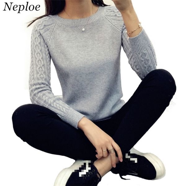 neploe women o neck pullover sweater autumn winter korean solid basic knitted sweater female fashion wild knitwear66205 201221, White;black
neploe women o neck pullover sweater autumn winter korean solid basic knitted sweater female fashion wild knitwear66205 201221, White;black