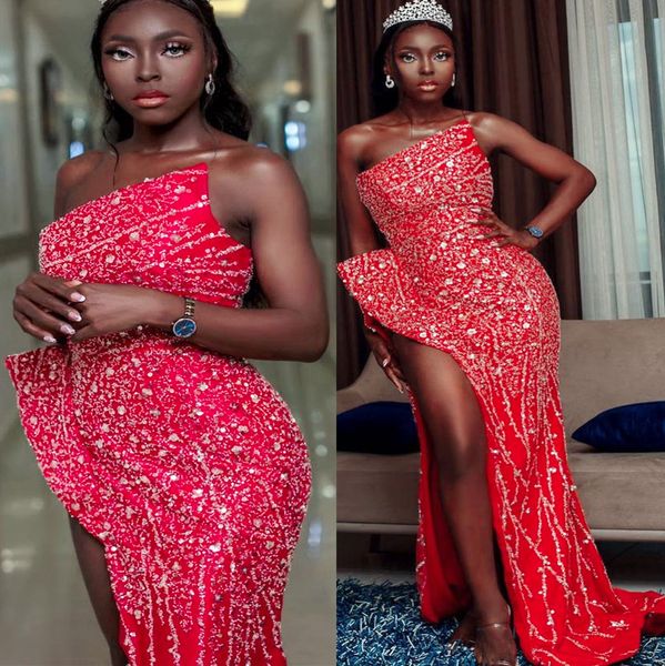 2022 plus size arabic aso ebi red mermaid stylish prom dresses sequined lace evening formal party second reception birthday engagement bride, Black
2022 plus size arabic aso ebi red mermaid stylish prom dresses sequined lace evening formal party second reception birthday engagement bride, Black