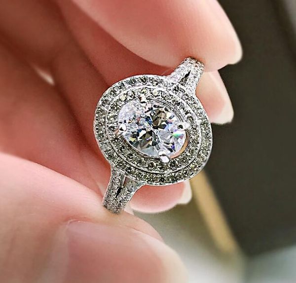 bridal round cut enhanced simulation diamond rings engagement ring 18k white gold, Slivery;golden
bridal round cut enhanced simulation diamond rings engagement ring 18k white gold, Slivery;golden