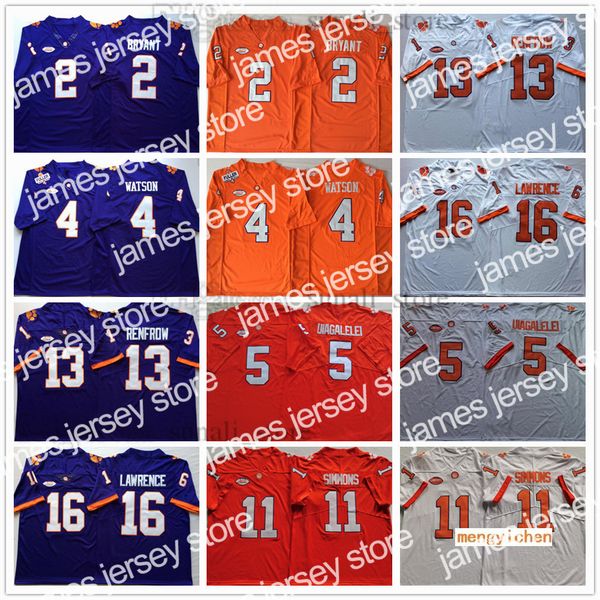 clemson tigers football jersey 4 deshaun watson jerseys football 2 kelly bryant 5 dj uiagalelei 11 isaiah simmons 13 hunter renfrow 16 tre, Black
clemson tigers football jersey 4 deshaun watson jerseys football 2 kelly bryant 5 dj uiagalelei 11 isaiah simmons 13 hunter renfrow 16 tre, Black