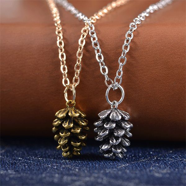 new fashion and popular pendant necklaces pine nut plant specimen pendant necklace jewelry gift a470, Silver
new fashion and popular pendant necklaces pine nut plant specimen pendant necklace jewelry gift a470, Silver